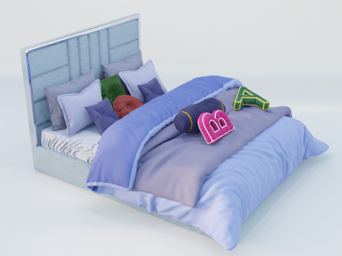 Reverie Echo Bed 3Dモデル