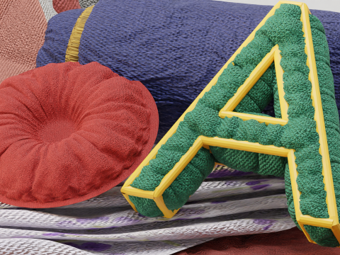 Aries Wallace Bed 3D Model