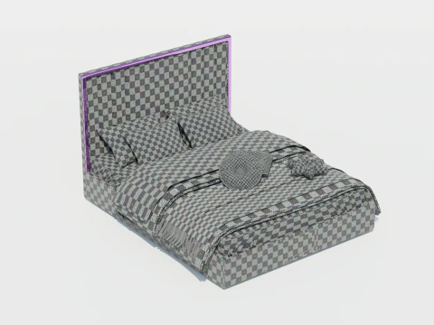 Penchat Markurio Bed 3D Model