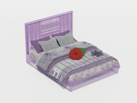 Penchat Markurio Bed 3D Model