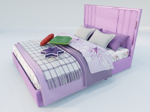 Penchat Markurio Bed 3D Model