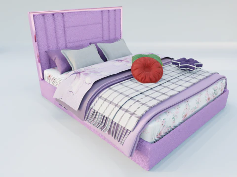Penchat Markurio Bed 3D Model