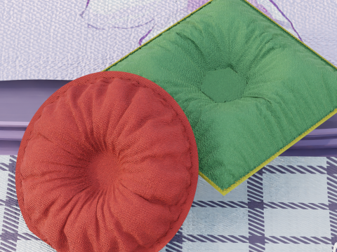 Penchat Markurio Bed 3D Model