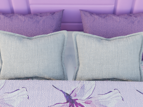 Penchat Markurio Bed 3D Model