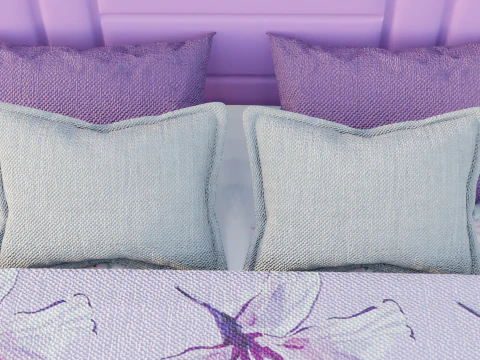 Penchat Markurio Bed 3D Model