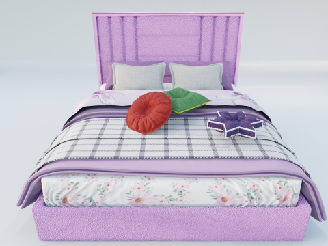 Penchat Markurio Bed 3D Model