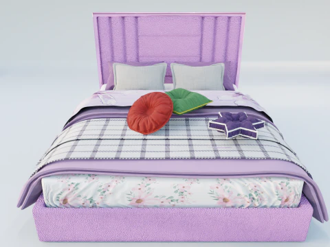 Penchat Markurio Bed 3D Model