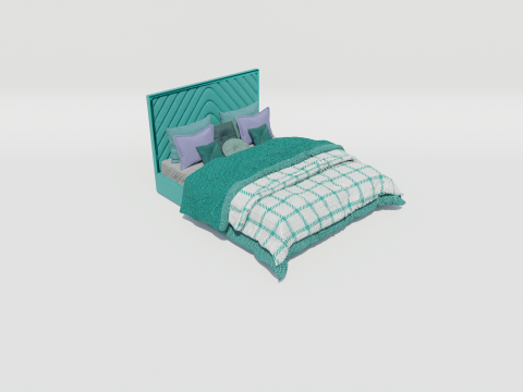 Laszlo Obsession Bed 3D मॉडल