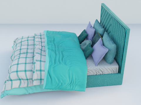 Laszlo Obsession Bed 3D Model
