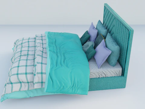 Laszlo Obsession Bed 3D Model