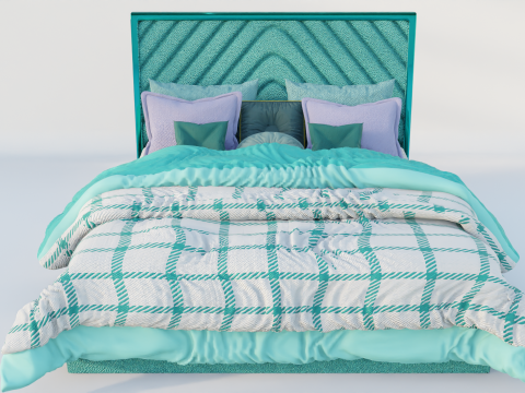 Laszlo Obsession Bed 3D Model
