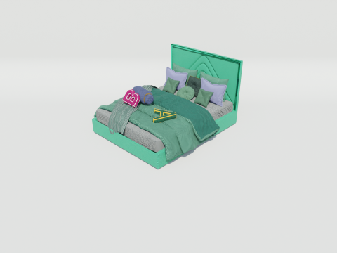 Vergil Spell Bed Modelo 3D