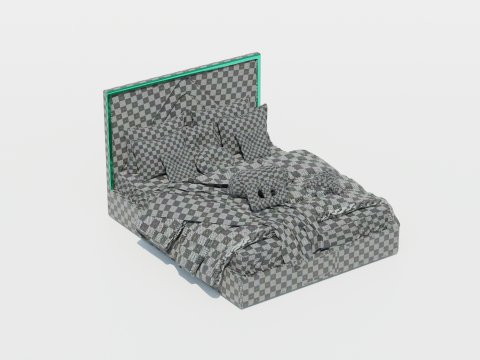 Vergil Spell Bed Modello 3D