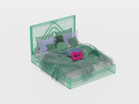 Vergil Spell Bed Modello 3D