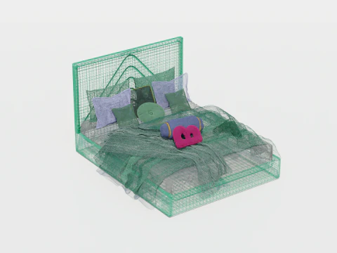 Vergil Spell Bed 3D Model