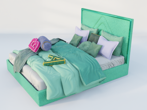 Vergil Spell Bed Modello 3D