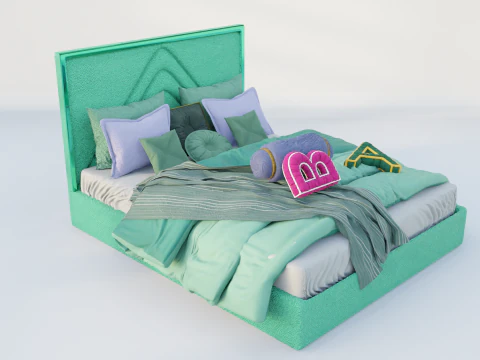 Vergil Spell Bed 3D Model