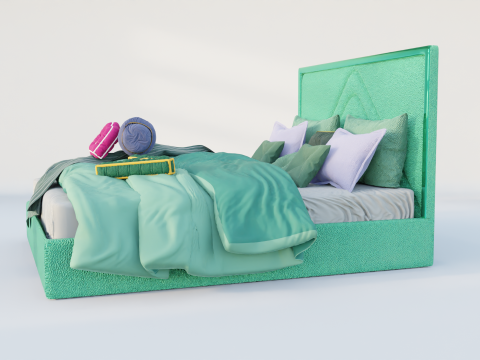 Vergil Spell Bed Modello 3D
