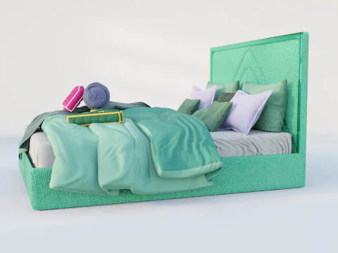Vergil Spell Bed 3D Model