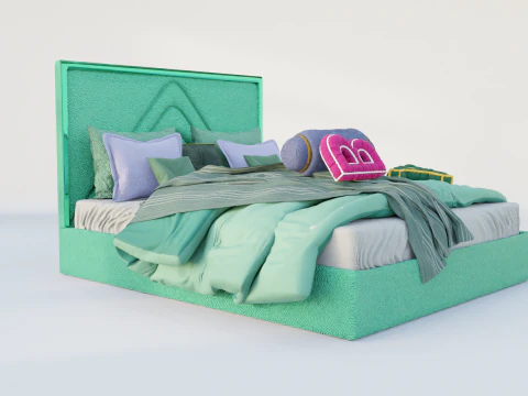 Vergil Spell Bed 3D Model