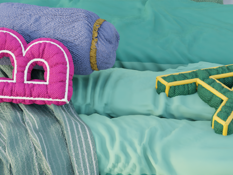Vergil Spell Bed Modello 3D