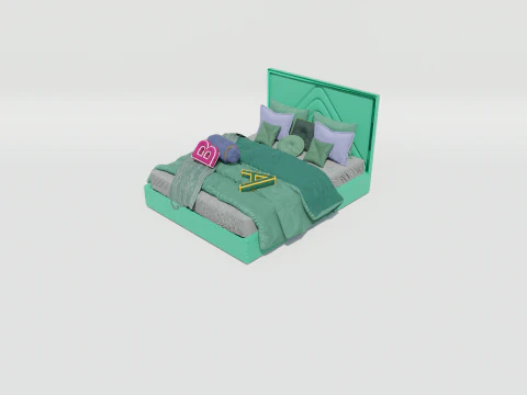 Vergil Spell Bed 3D Model