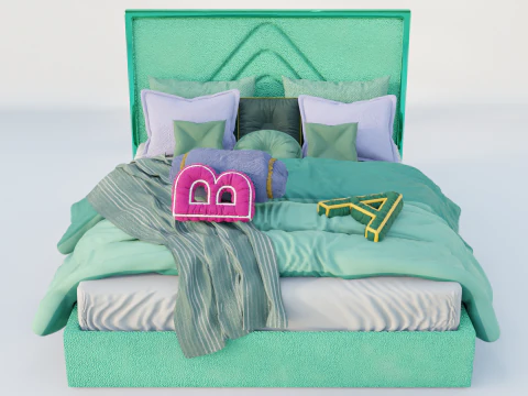 Vergil Spell Bed 3D Model