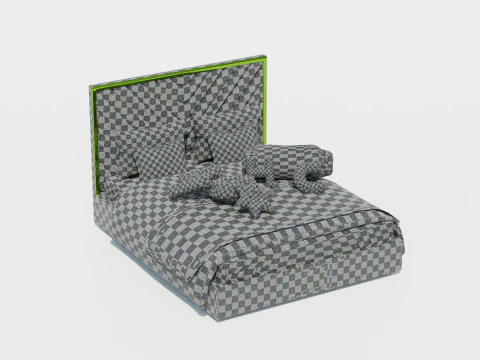 Louise Vega Bed 3D Model