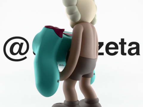 3D Printing Kaws Controller Stand Sony Play Station IV4 V5 Modelo 3D