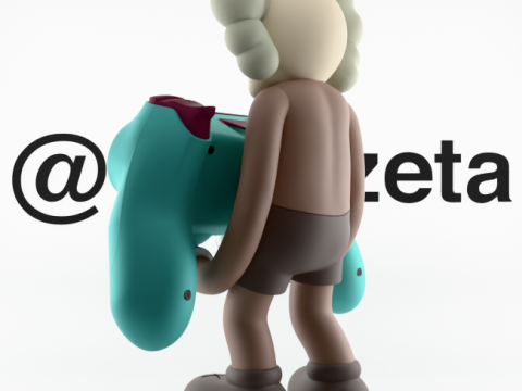 3D Printing Kaws Controller Stand Sony Play Station IV4 V5 Modelo 3D