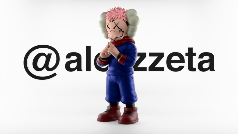 3D Printing Kaws Yuji Itadori Jujutsu Kaisen 3D 模型 .c4d .max .obj .3ds .fbx .stl .blend 