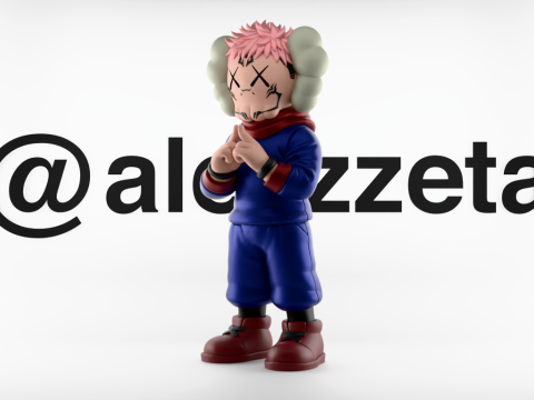 3D Printing Kaws Yuji Itadori Jujutsu Kaisen Modello 3D
