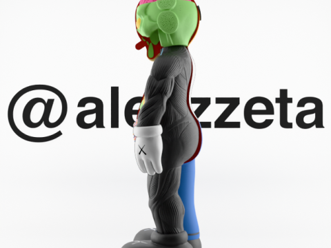3D Printing Kaws Homer Simpson Flayed Open 3D 模型