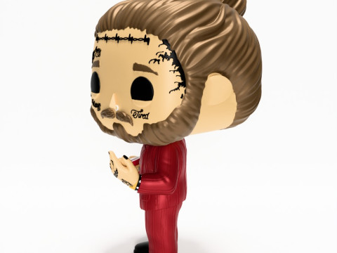 3D Printing Funko Pop Post Malone toy Modelo 3D