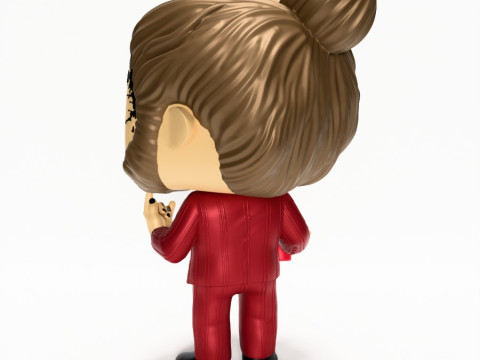 3D Printing Funko Pop Post Malone toy Modelo 3D