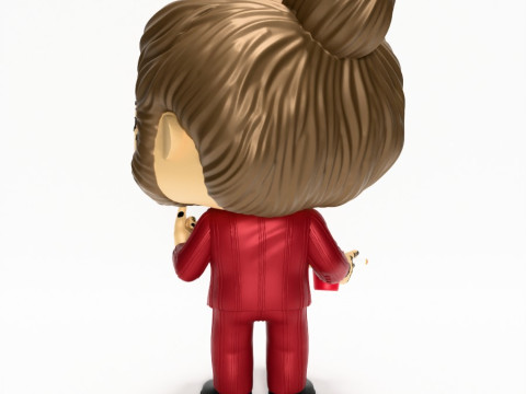 3D Printing Funko Pop Post Malone toy Modelo 3D