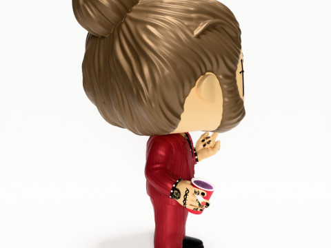 3D Printing Funko Pop Post Malone toy Modelo 3D