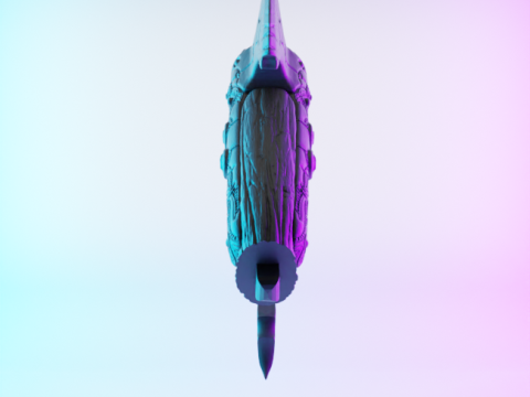 3D Printing Leviathan Axe toy 3D Modell