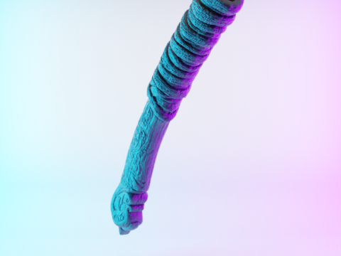 3D Printing Leviathan Axe toy 3D Modell