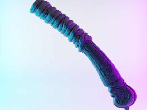 3D Printing Leviathan Axe toy 3D Modell