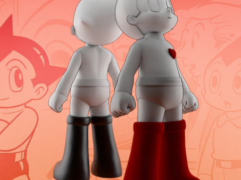3D Printing Astro boy toy Model 3D