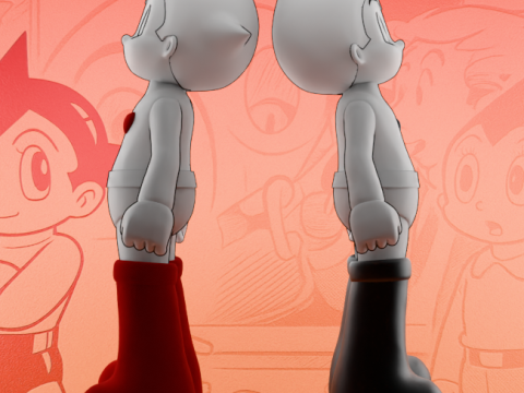 3D Printing Astro boy toy Model 3D
