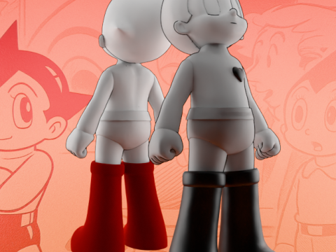 3D Printing Astro boy toy Model 3D