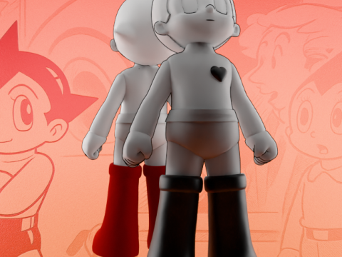 3D Printing Astro boy toy Model 3D