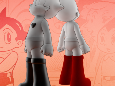 3D Printing Astro boy toy Model 3D
