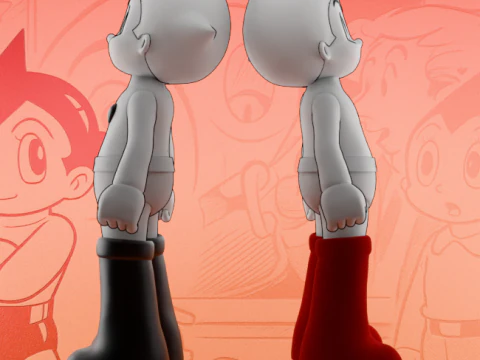 3D Printing Astro boy toy 3D Model