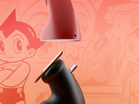 3D Printing Astro boy Toy Apple Magsafe Charger toy 3D Модель