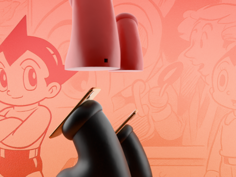 3D Printing Astro boy Boot Apple Magsafe Charger toy 3D 模型