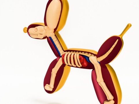 3D Printing Dissect Balloon Dog toy 3D 模型