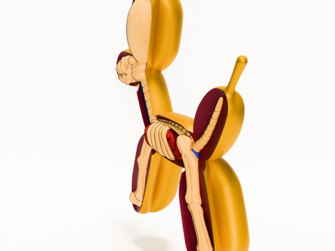 3D Printing Dissect Balloon Dog toy 3D 模型